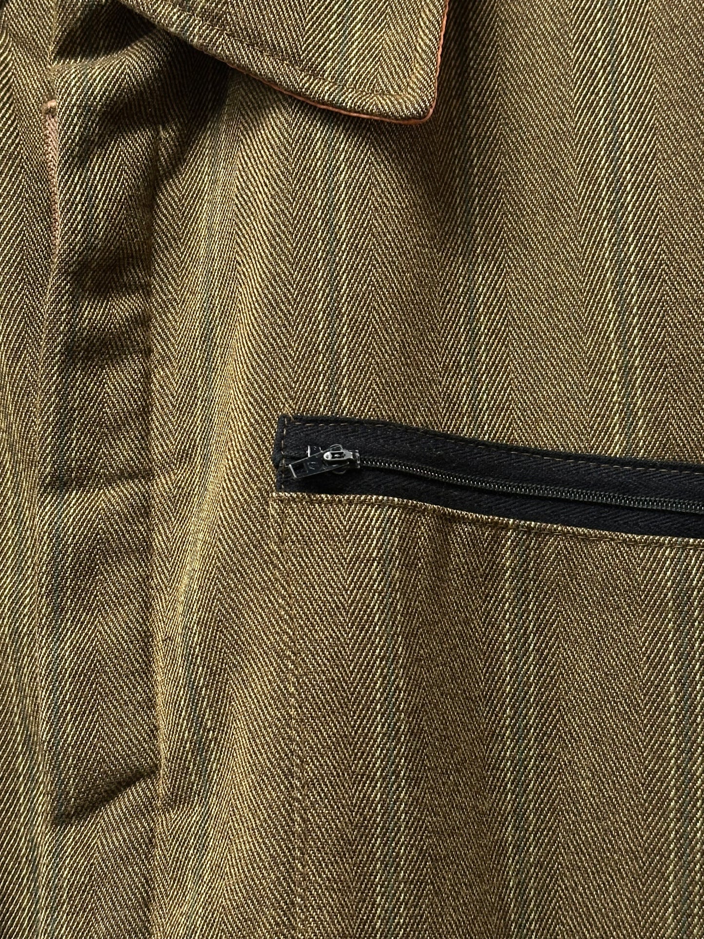 70s French work jumpsuit remake separate