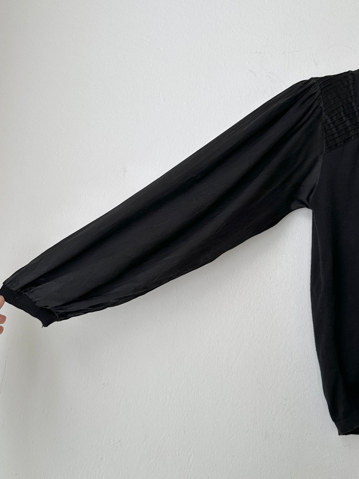 90s Christian Lacroix knit silk cardigan