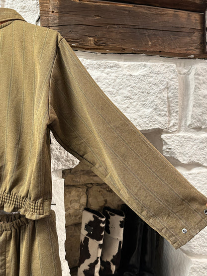 70s French work jumpsuit remake separate