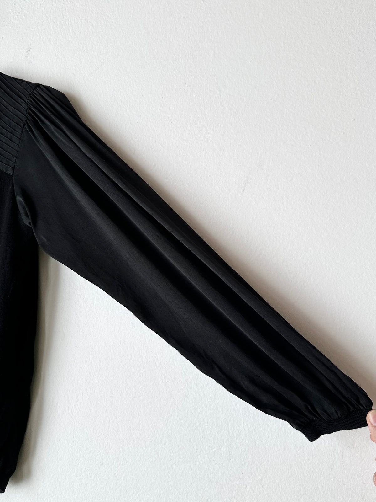 90s Christian Lacroix knit silk cardigan