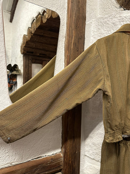 70s French work jumpsuit remake separate