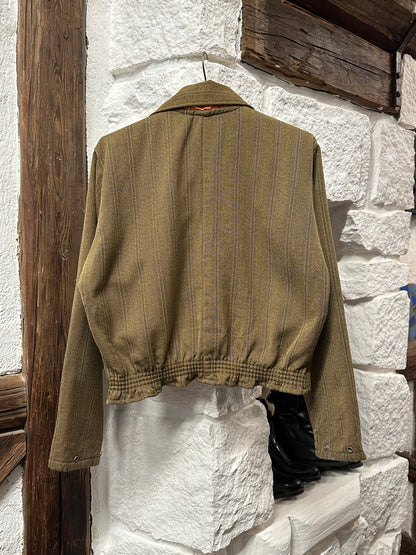 70s French work jumpsuit remake separate