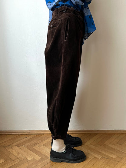 1950s French corduroy jodhpurs - w27