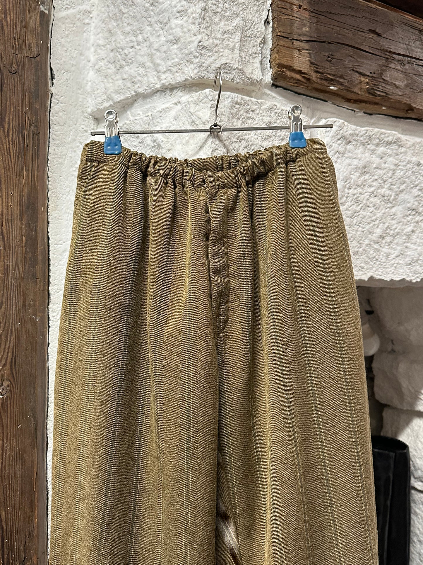 70s French work jumpsuit remake separate