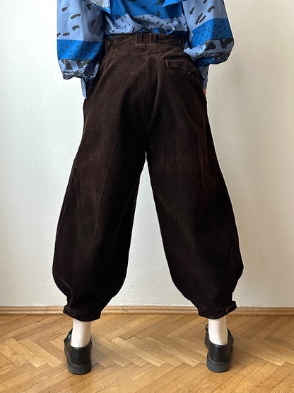 1950s French corduroy jodhpurs - w27