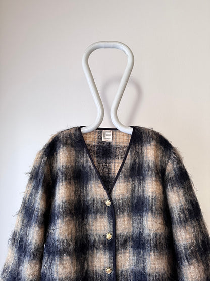 mohair wool cardigan