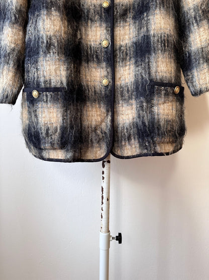mohair wool cardigan