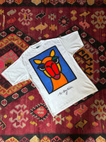 Bo Bendixen T-shirt Art T-shirt Vintage Praha Vintage store Prague 90's プラハ  古着屋 ヴィンテージ Tシャツ ユーロ古着 ヨーロッパ古着