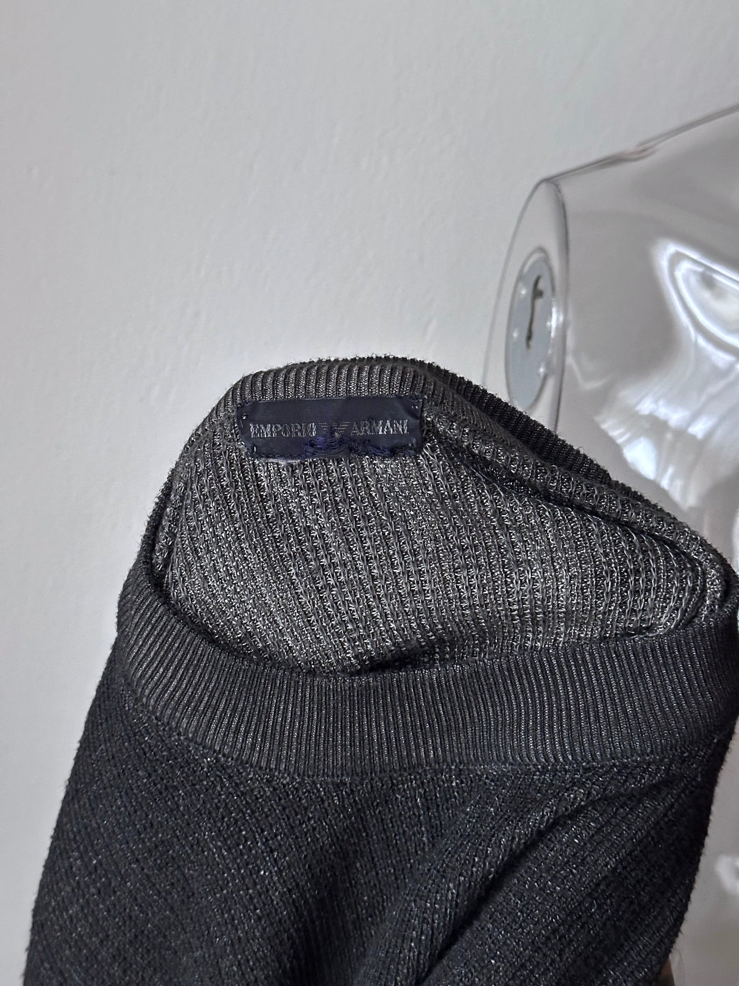 90s Emporio Armani cotton jumper