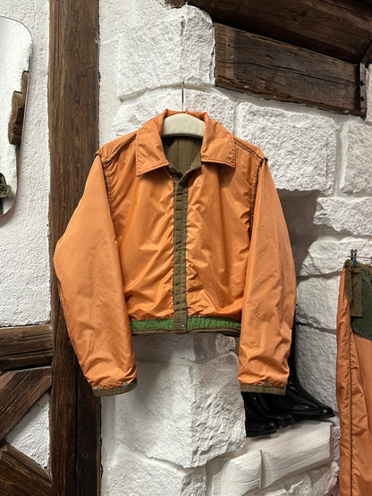 70s French work jumpsuit remake separate