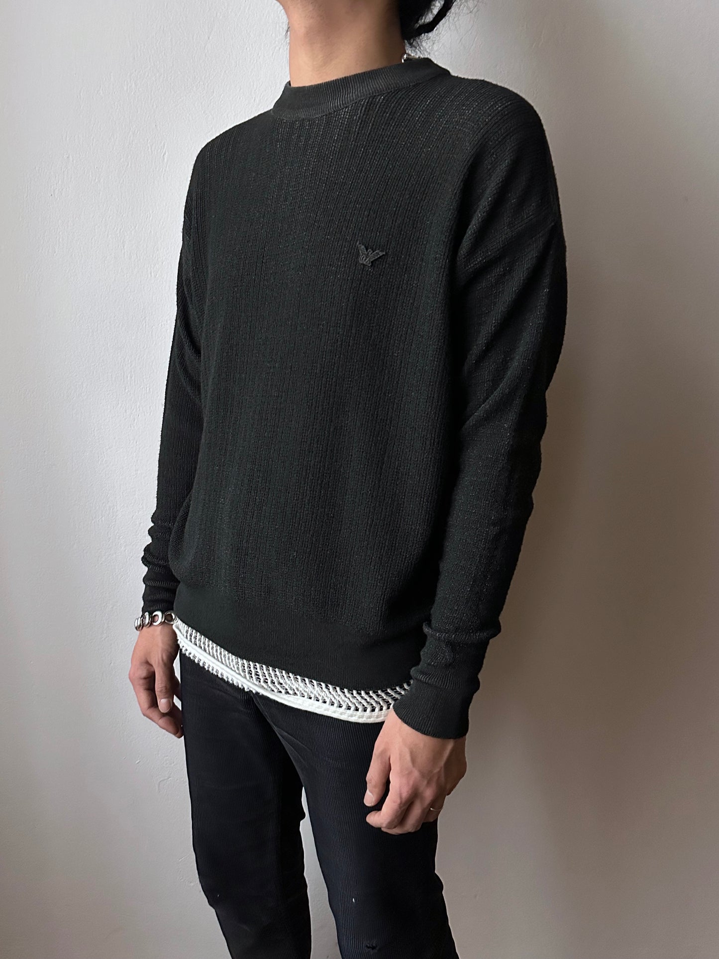 90s Emporio Armani cotton jumper
