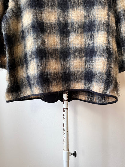 mohair wool cardigan