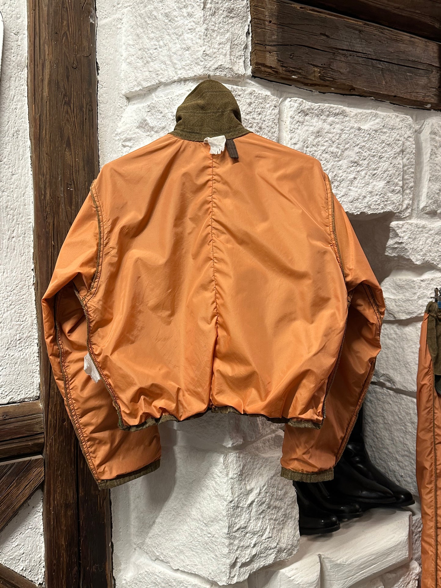 70s French work jumpsuit remake separate