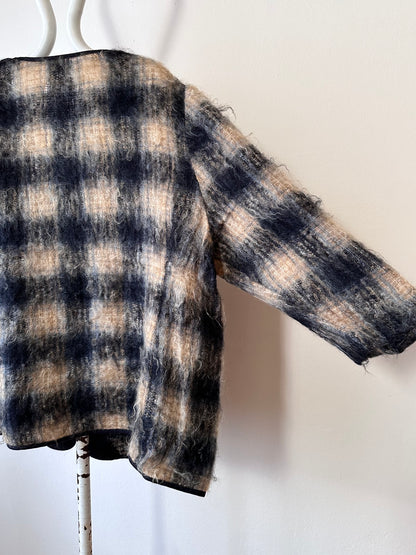 mohair wool cardigan