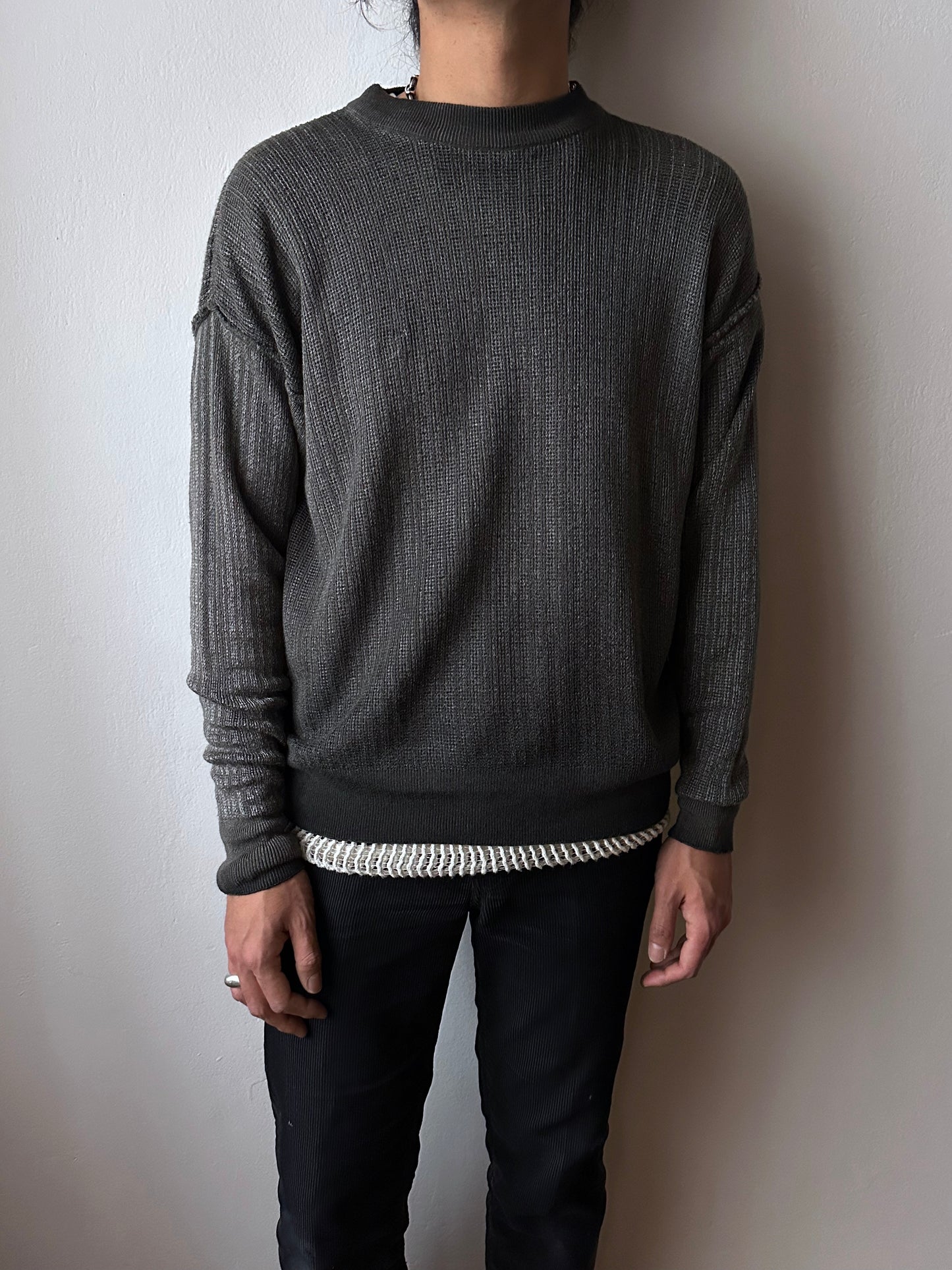 90s Emporio Armani cotton jumper