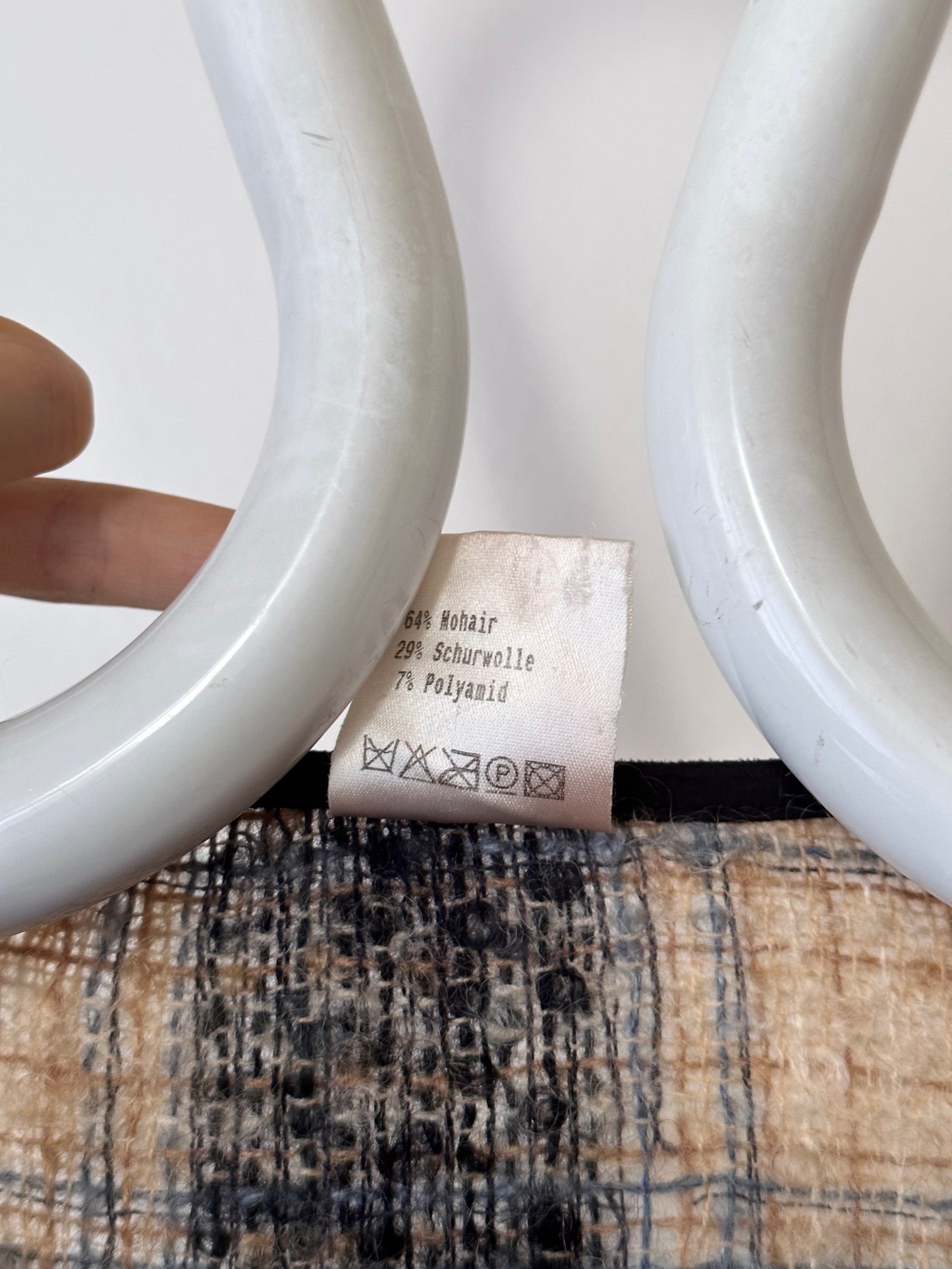 mohair wool cardigan