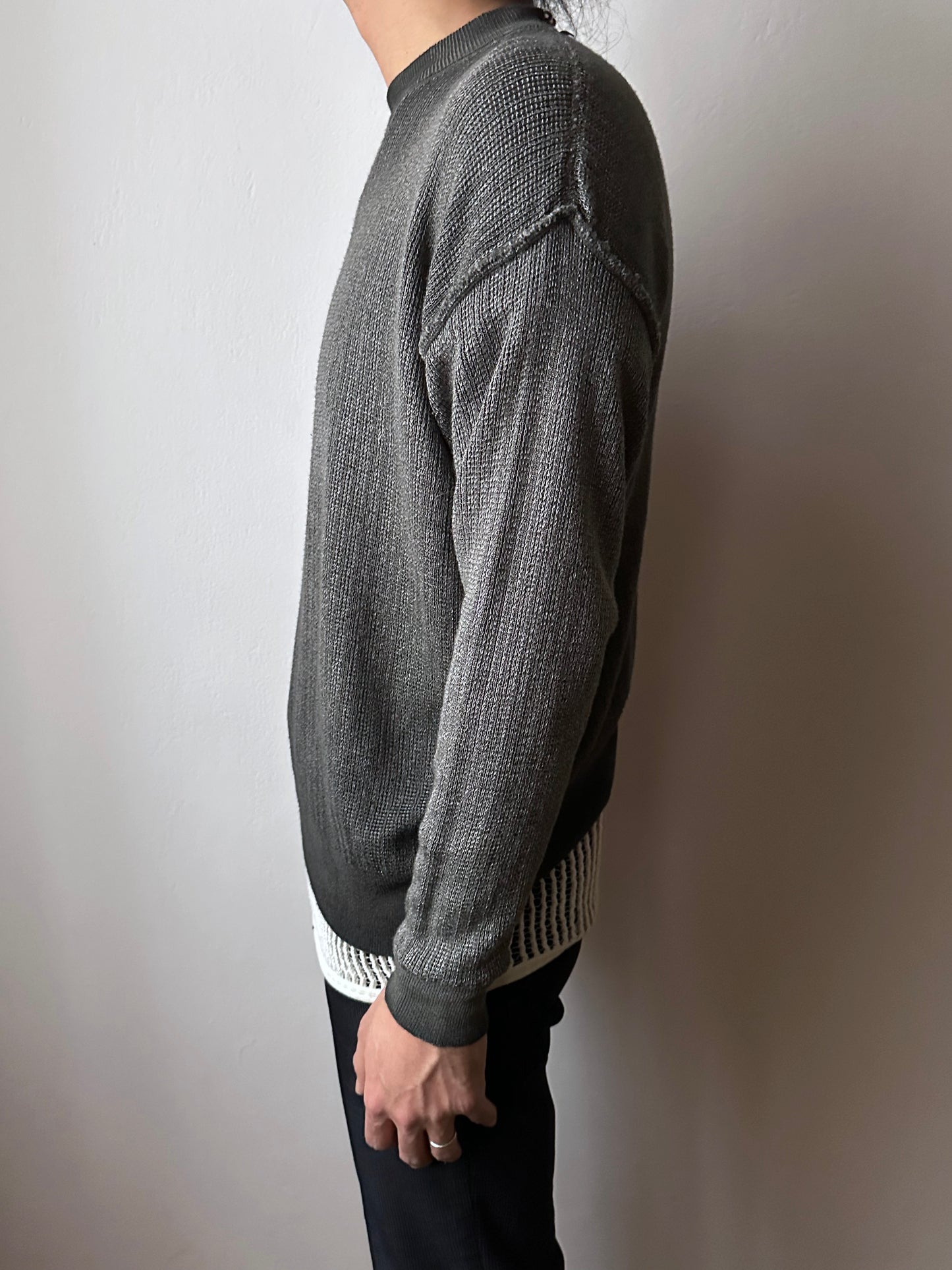 90s Emporio Armani cotton jumper