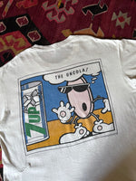 Seven-up 90's 1991 T-shirt Vintage 7up 企業 Tシャツ プラハ  古着屋 Praha Prague Vintage store ヴィンテージ Tシャツ ユーロ古着 ヨーロッパ古着