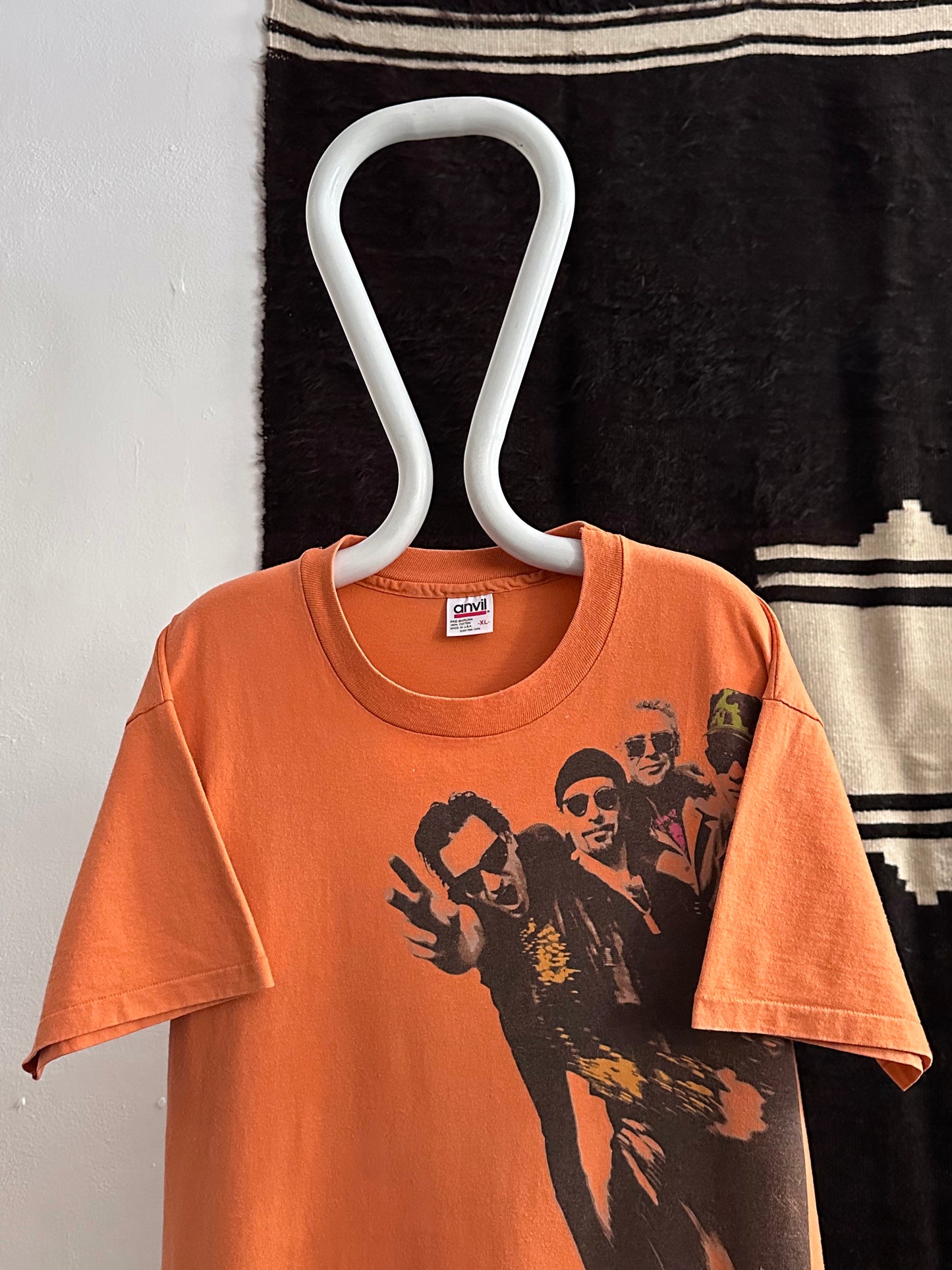 90's 1993 U2 Zooropa Band T-shirt バンド Tシャツ Tee 90年代 シングルステッチ Toto Praha Vintage clothing store Antique shop Prague 古着屋 アンティークショップ プラハ ユーロ古着  ヨーロッパ古着 古着卸 