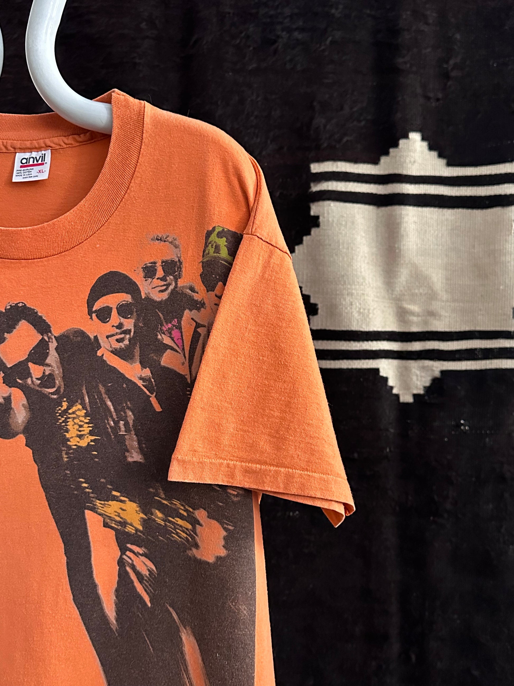 90's 1993 U2 Zooropa Band T-shirt バンド Tシャツ Tee 90年代 シングルステッチ Toto Praha Vintage clothing store Antique shop Prague 古着屋 アンティークショップ プラハ ユーロ古着  ヨーロッパ古着 古着卸 