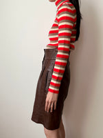 striped turtle knit