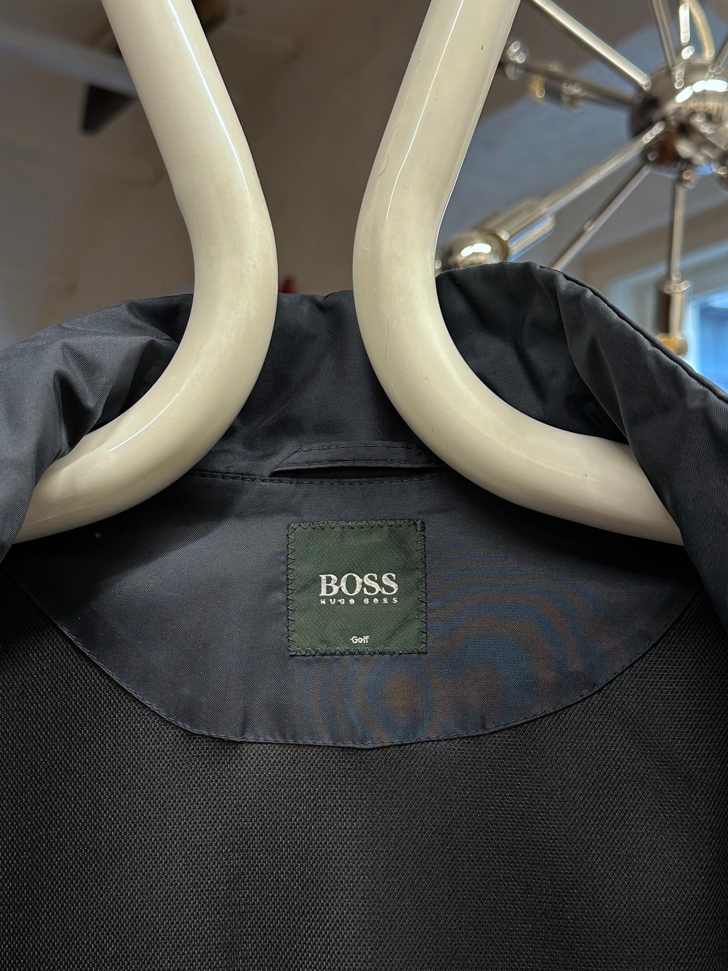 Hugo Boss Golf Vintage ヴィンテージ Y2k 2000's 2000年代 Toto Praha Prague Vintage clothing store 古着屋 古着 ユーロ古着 ヨーロッパ古着 プラハ テック modern モダン Nylon Jacket ナイロン 