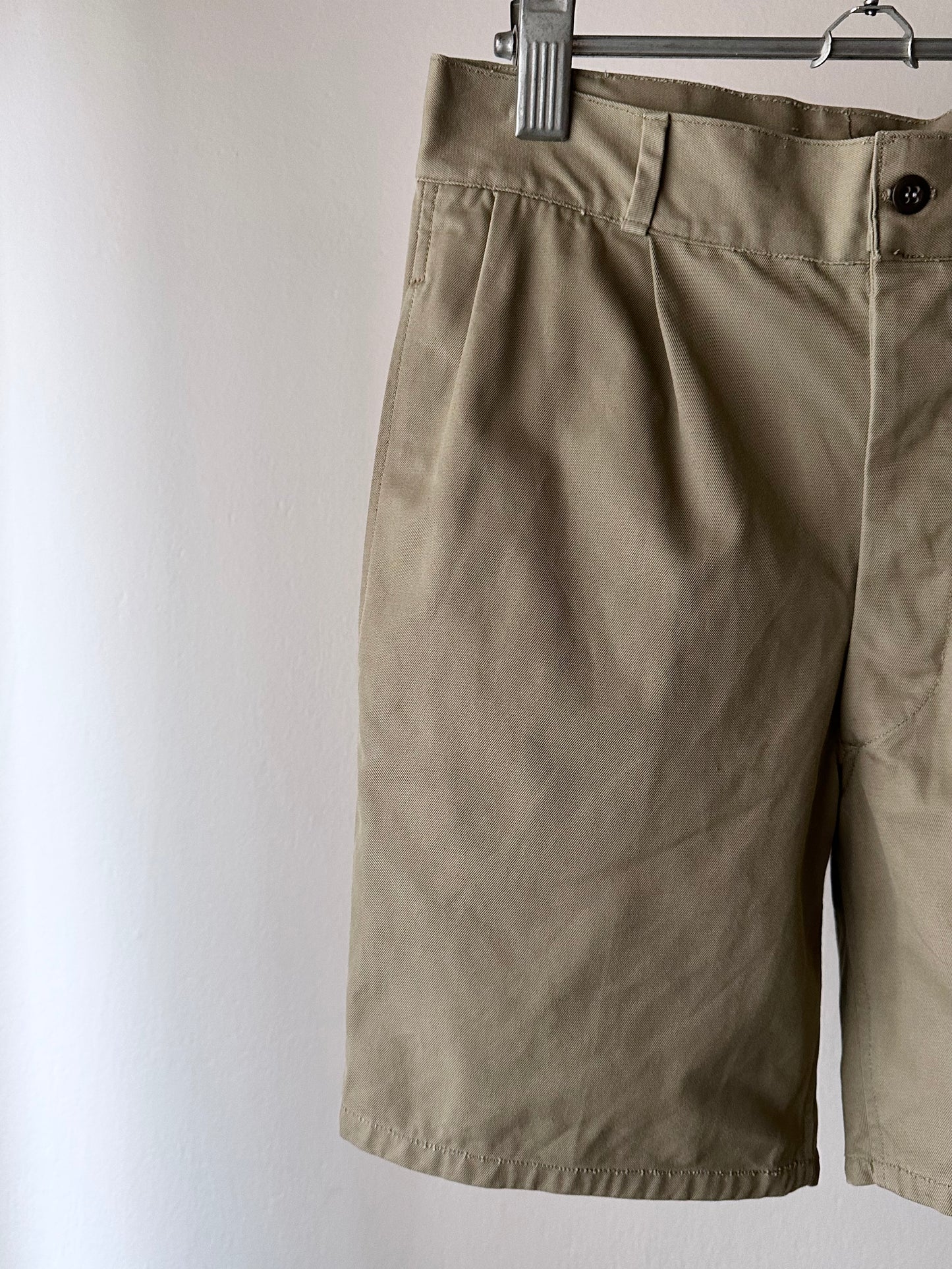 vintage cotton chino shorts