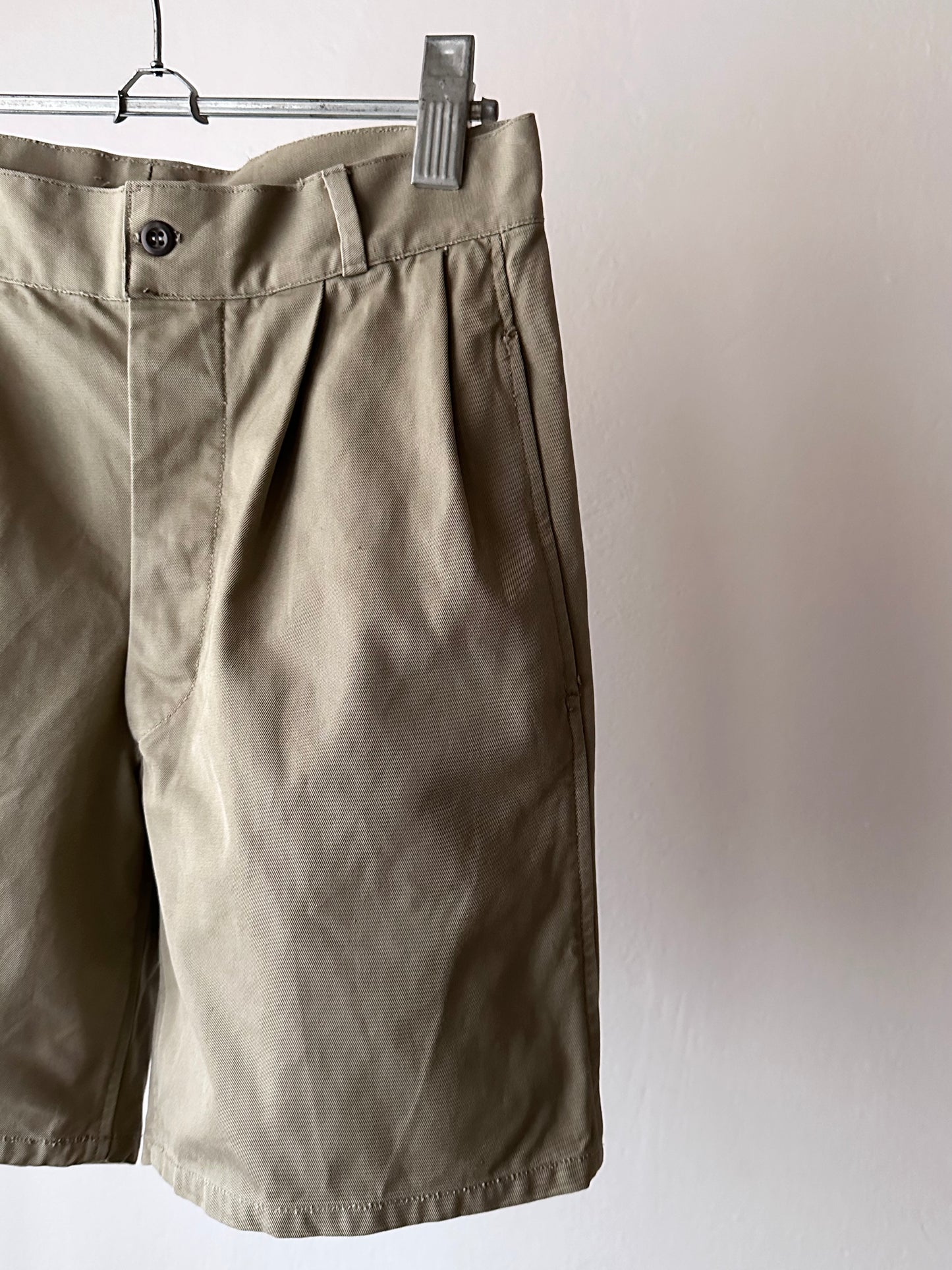vintage cotton chino shorts