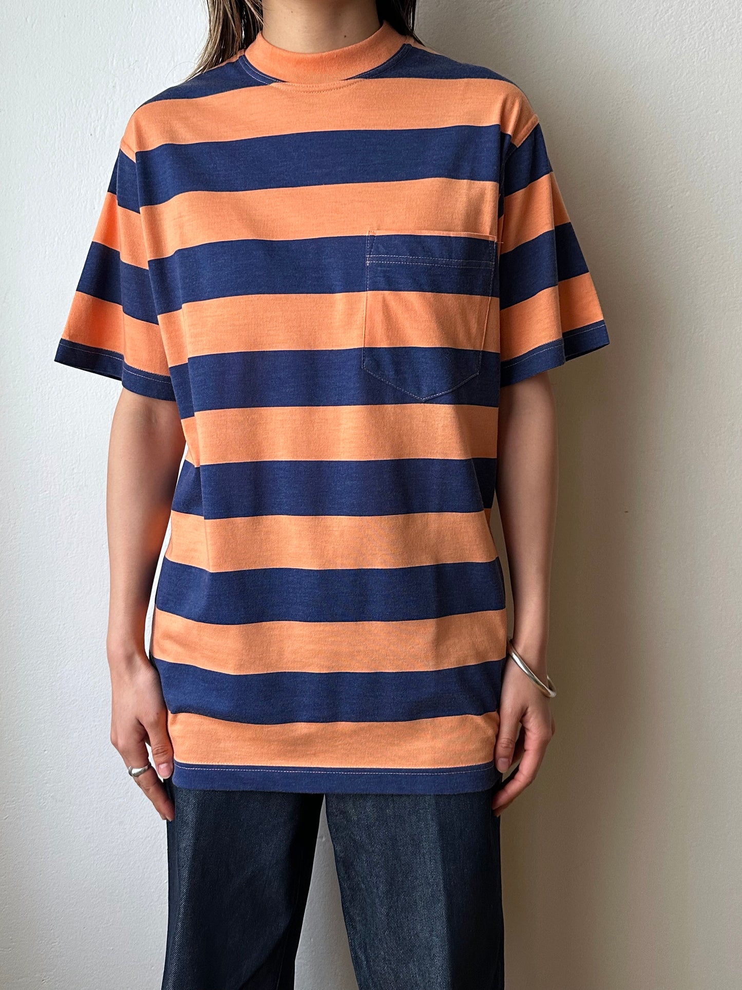 1990s Striped pocket tee - S
