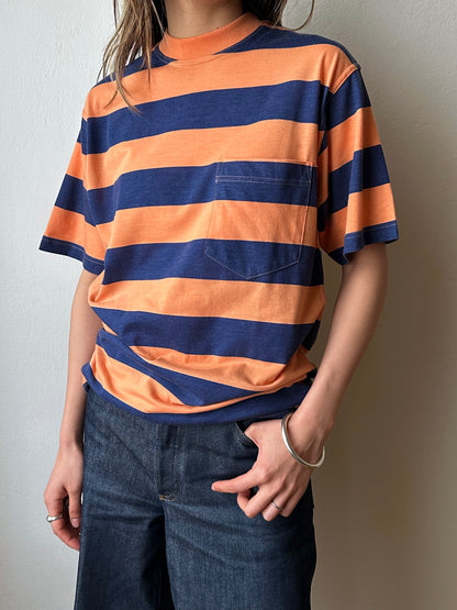 1990s Striped pocket tee - S