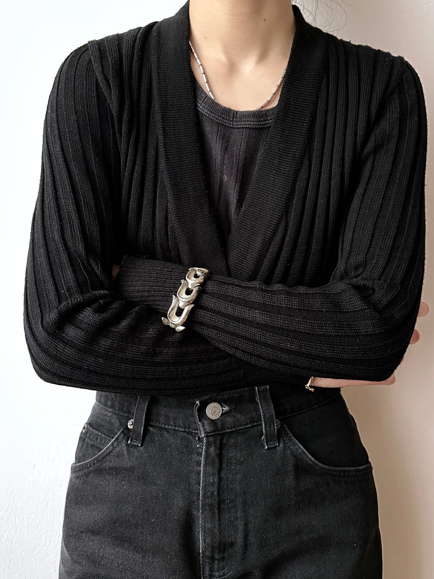 italy 925 sterling silver necklace vintage