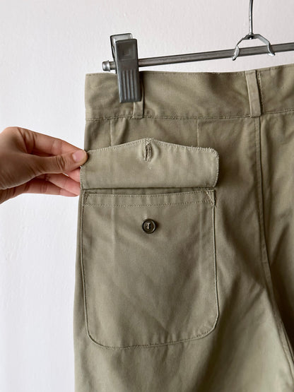 vintage cotton chino shorts