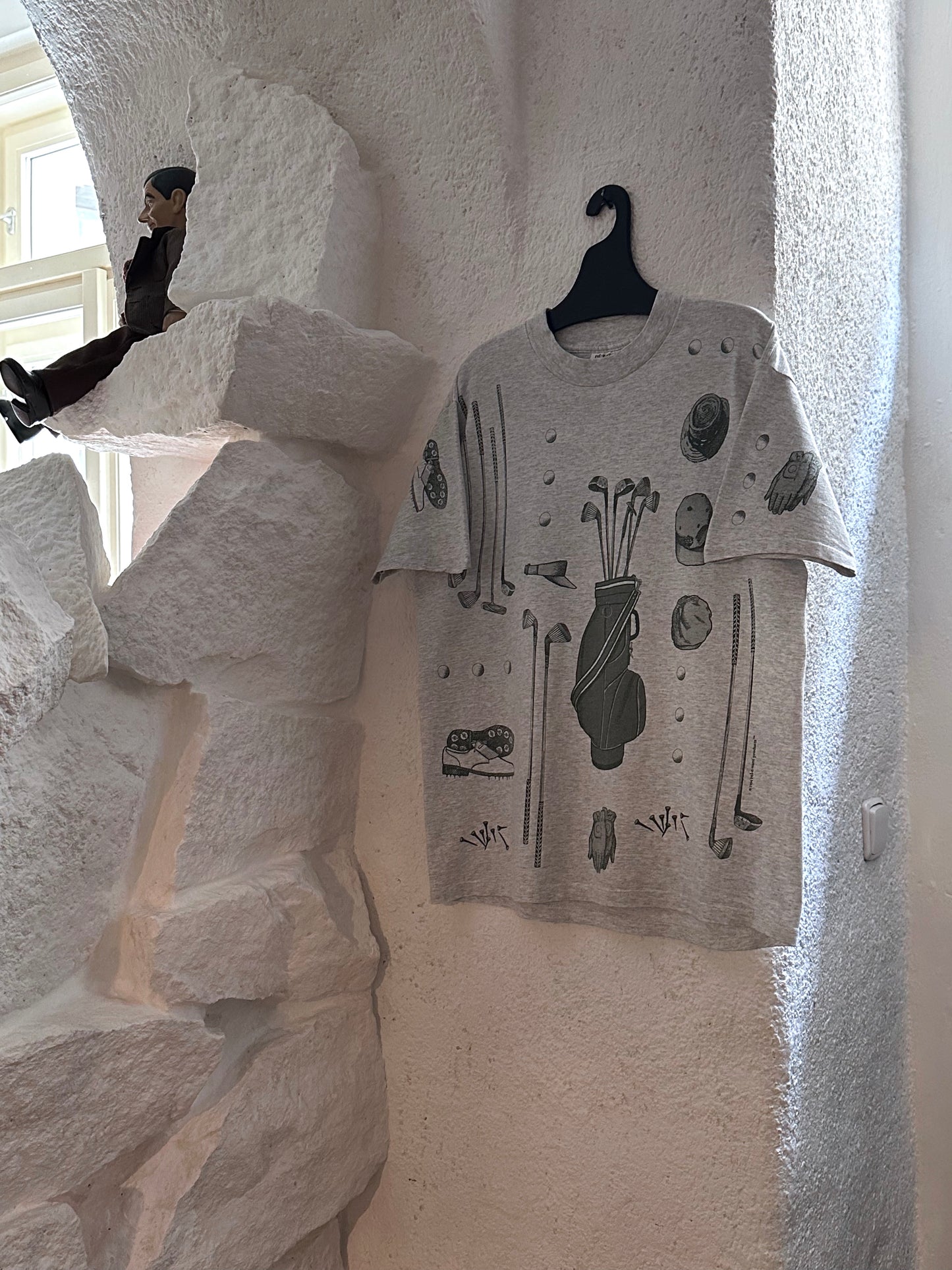 90's Made in USA アメリカ製 アメリカ古着 Tシャツ Tee 90年代 シングルステッチ Toto Praha Vintage clothing store Antique shop Prague 古着屋 アンティークショップ プラハ ユーロ古着  ヨーロッパ古着 古着卸 