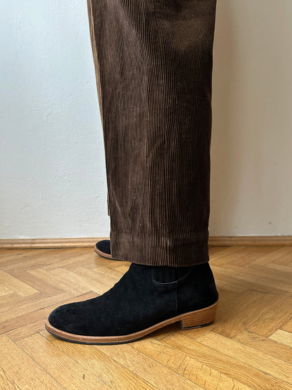 ~1940s French corduroy work trousers - w34