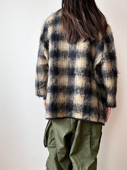 mohair wool cardigan