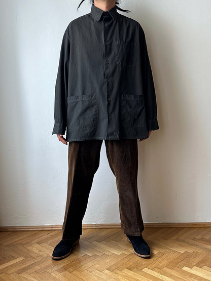 ~1940s French corduroy work trousers - w34