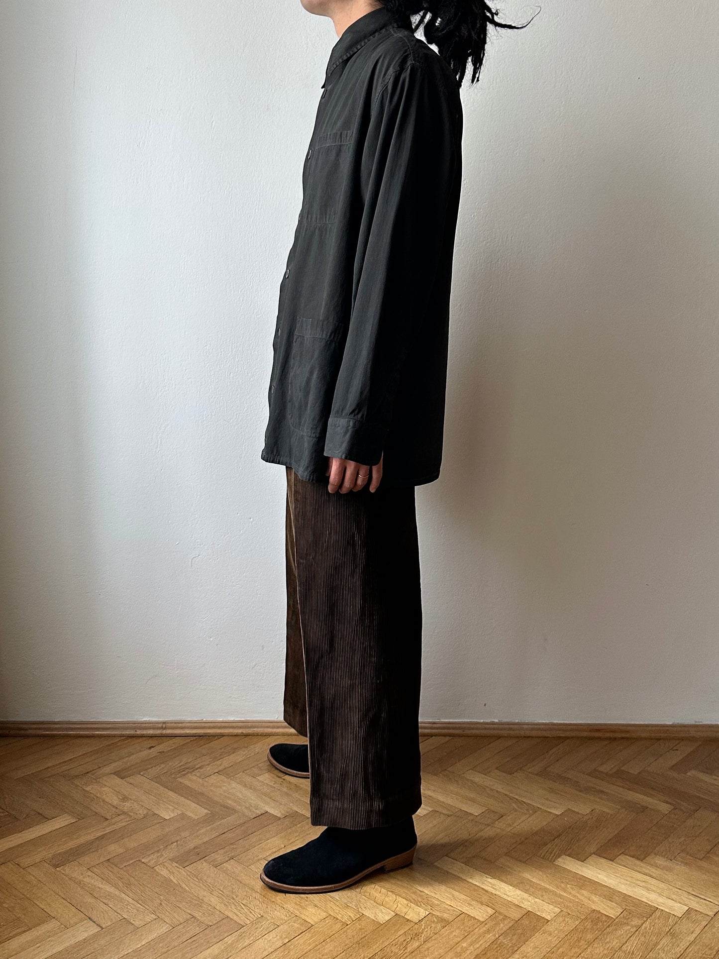 ~1940s French corduroy work trousers - w34