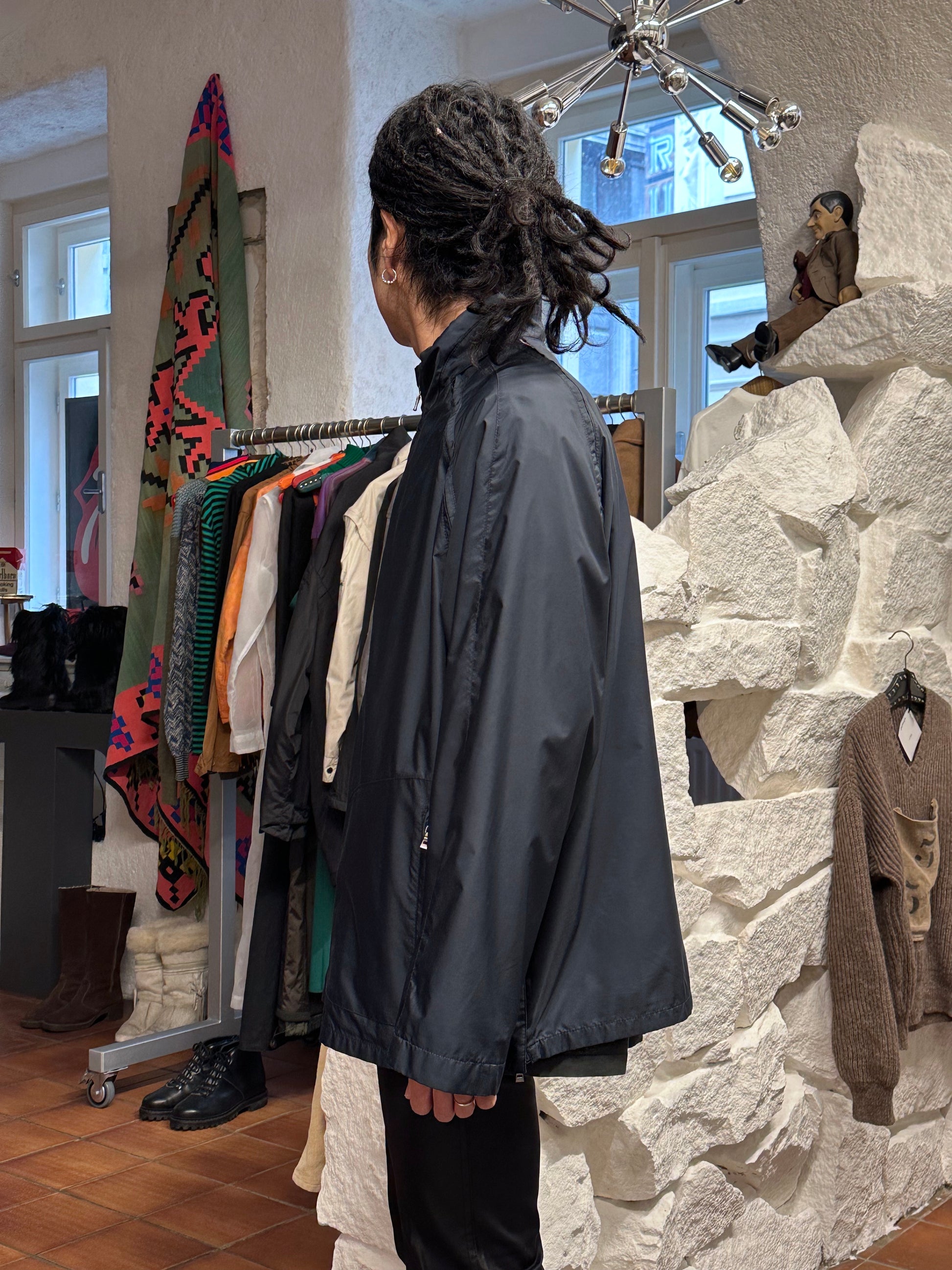 Hugo Boss Golf Vintage ヴィンテージ Y2k 2000's 2000年代 Toto Praha Prague Vintage clothing store 古着屋 古着 ユーロ古着 ヨーロッパ古着 プラハ テック modern モダン Nylon Jacket ナイロン 