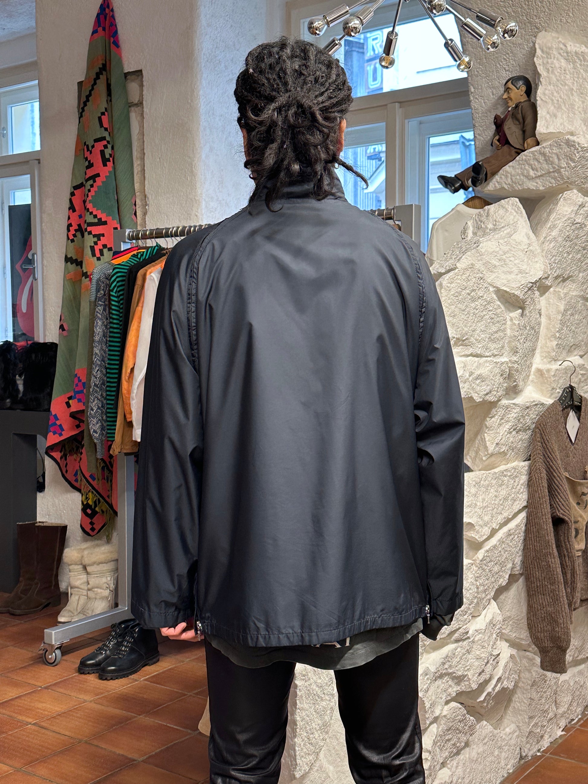 Hugo Boss Golf Vintage ヴィンテージ Y2k 2000's 2000年代 Toto Praha Prague Vintage clothing store 古着屋 古着 ユーロ古着 ヨーロッパ古着 プラハ テック modern モダン Nylon Jacket ナイロン 