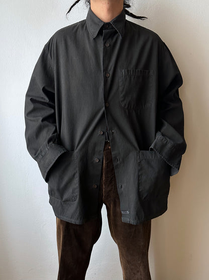 SS'95 C.P. COMPANY 90s 90年代 95年 1990's Massimo osti マッシモオスティ Stone Island ストーンアイランド イタリア製 Made in Italy Cotton shirt コットン シャツ Toto Praha Vintage clothing shop Antique shop 古着屋 プラハ Showroom appointment Prague ユーロ古着 ヨーロッパ古着 古着卸 ヴィンテージ