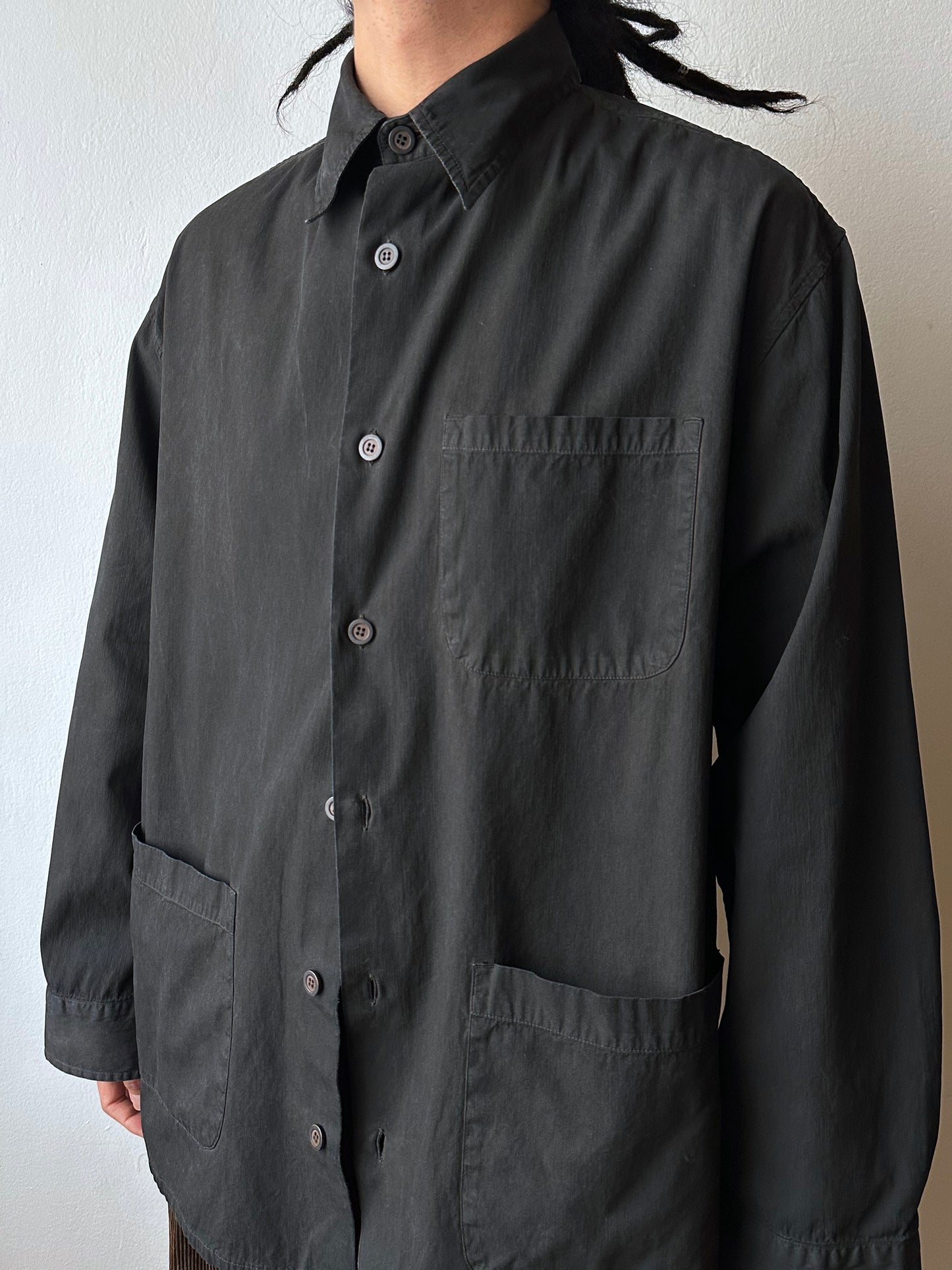 SS'95 C.P. COMPANY 90s 90年代 95年 1990's Massimo osti マッシモオスティ Stone Island ストーンアイランド イタリア製 Made in Italy Cotton shirt コットン シャツ Toto Praha Vintage clothing shop Antique shop 古着屋 プラハ Showroom appointment Prague ユーロ古着 ヨーロッパ古着 古着卸 ヴィンテージ