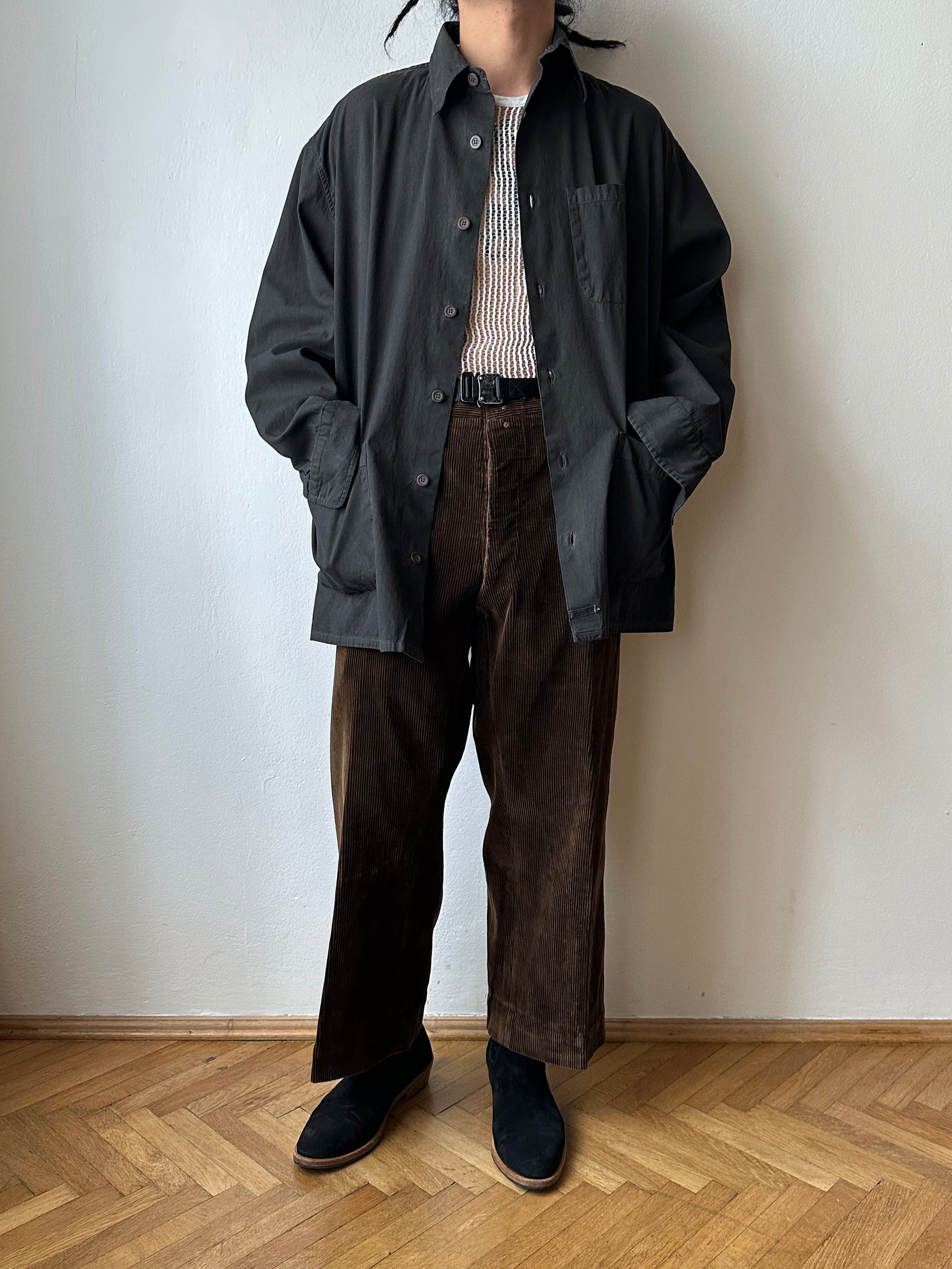 SS'95 C.P. COMPANY 90s 90年代 95年 1990's Massimo osti マッシモオスティ Stone Island ストーンアイランド イタリア製 Made in Italy Cotton shirt コットン シャツ Toto Praha Vintage clothing shop Antique shop 古着屋 プラハ Showroom appointment Prague ユーロ古着 ヨーロッパ古着 古着卸 ヴィンテージ