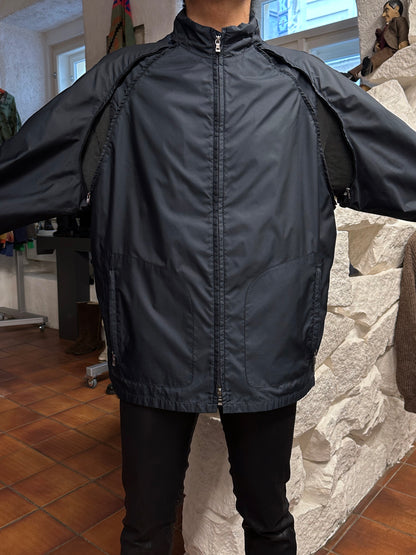 Hugo Boss Golf Vintage ヴィンテージ Y2k 2000's 2000年代 Toto Praha Prague Vintage clothing store 古着屋 古着 ユーロ古着 ヨーロッパ古着 プラハ テック modern モダン Nylon Jacket ナイロン 