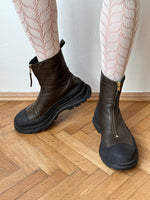 Portugal leather rubber boots