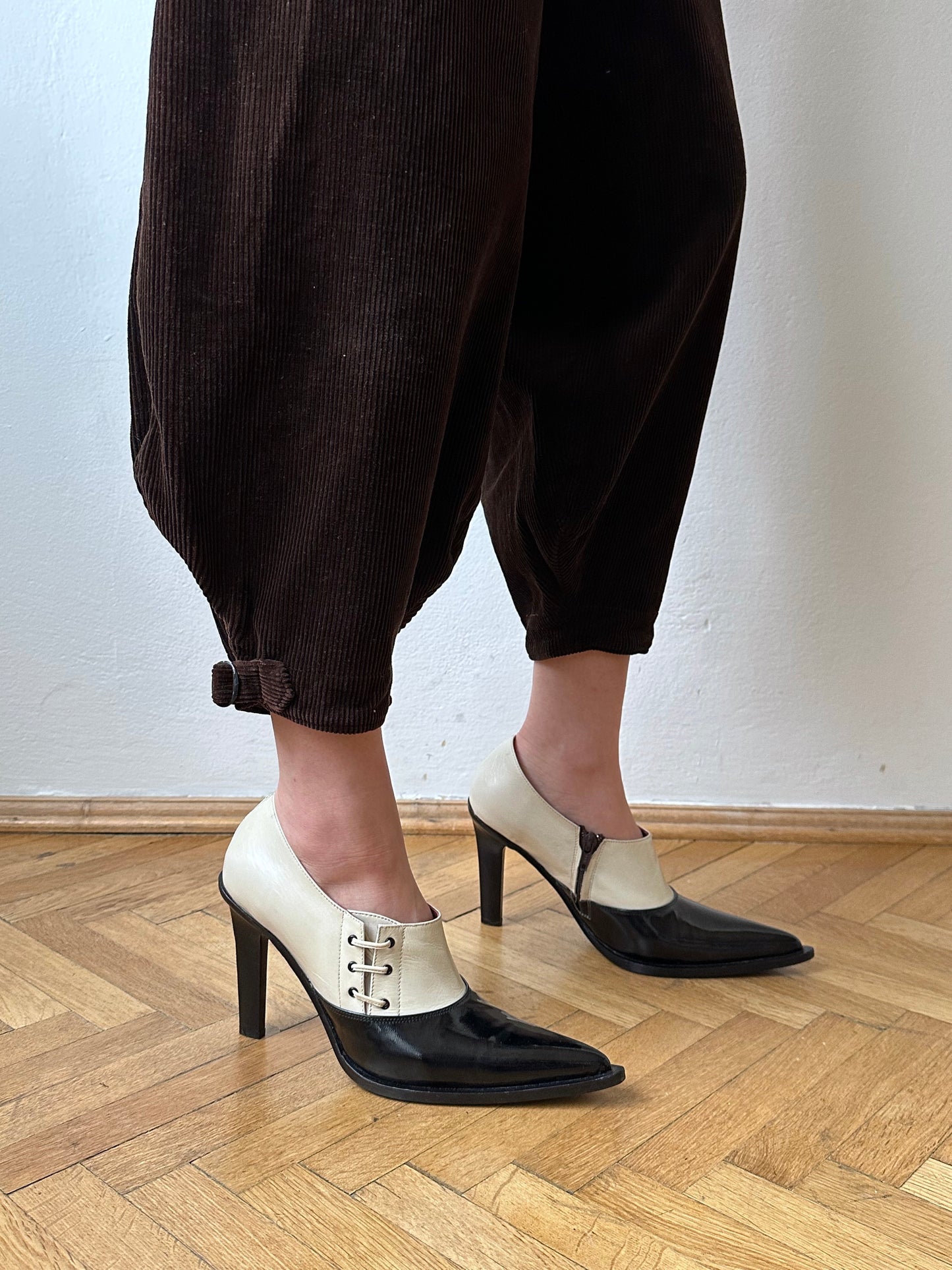 1950s French corduroy jodhpurs - w27