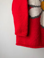 Ecuador Pachamama Daisy wool jumper - XL
