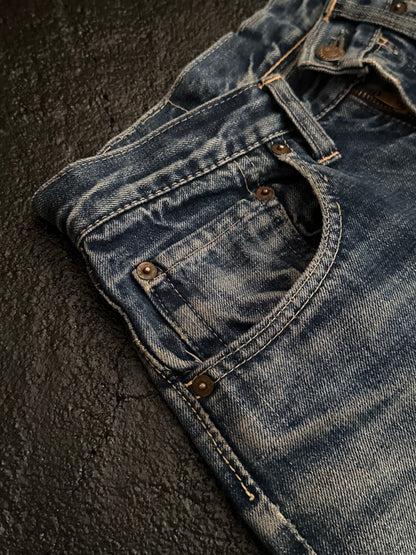 505 Big E 耳つき 60's 60年代 Levi's リーバイス 551ZXX ダブルエックス  過渡期 67年 68年 Vintage Jeans Denim Toto Praha Vintage clothing shop Antique shop 古着屋 プラハ Showroom appointment Prague ユーロ古着 ヨーロッパ古着 古着卸 ヴィンテージ