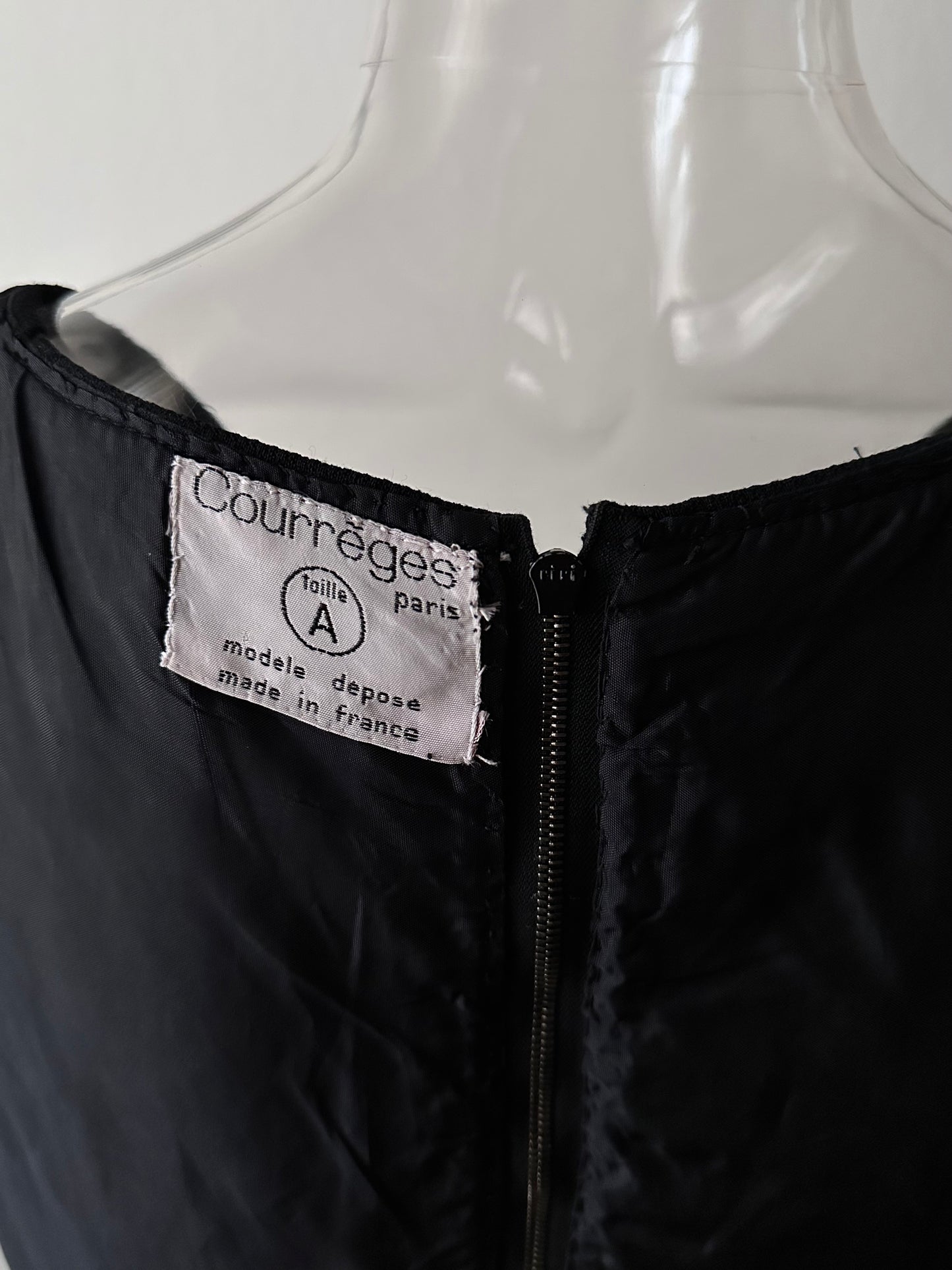 70s Courrèges wool dress