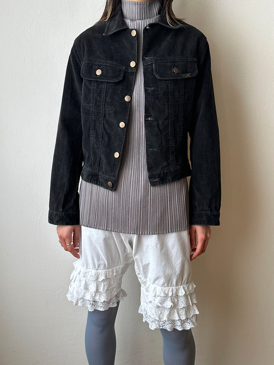 Black corduroy jacket