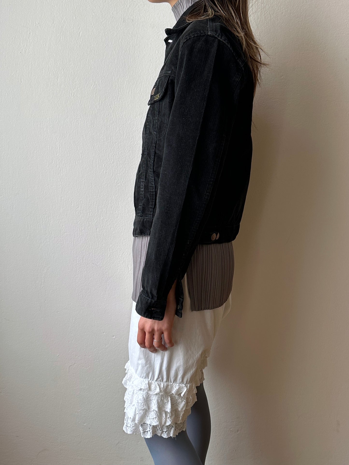 Black corduroy jacket